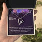 Mom Forever Love Necklace - Thank you for being my Mom - fb