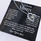 To My Loving Mom - Forever Love Necklace and Message Card Gift Set