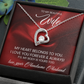 My Heart Belongs To You - Forever Love Necklace, Message Card and Gift Box