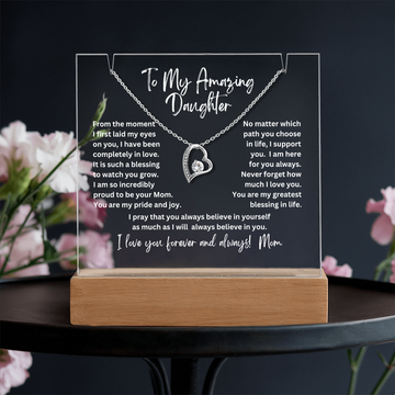 Daughter Necklace Gift Set - Forever Love