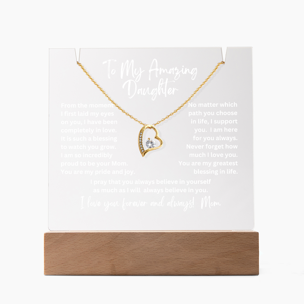 Daughter Necklace Gift Set - Forever Love