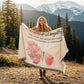 Mother and Daughter Printed Woven Blanket