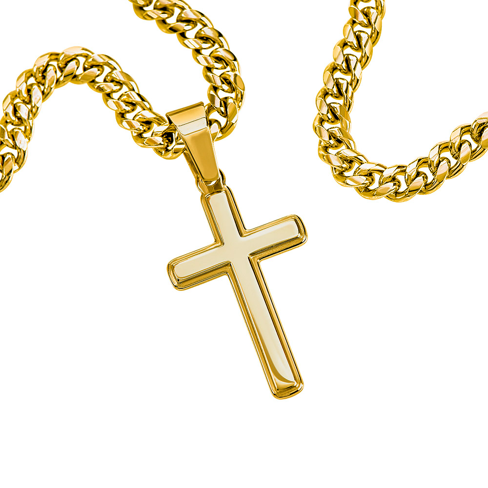Charlie Kirk - Tribute - Artisan Cross Necklace