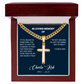 Charlie Kirk - Tribute - Artisan Cross Necklace