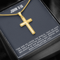 Personalized  Cross Necklace - John 3 16 - Bible Verse Gift