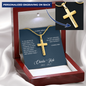 [LIMITED EDITION] Charlie Kirk - Personalized Cross Necklace