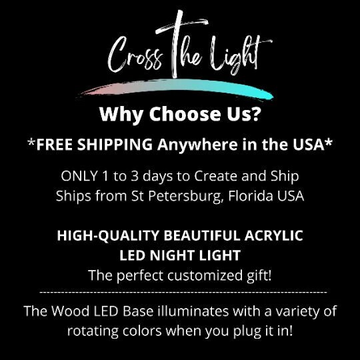 Halloween LED Night Light - Changes Colors!