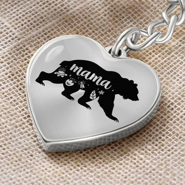 Mama Bear Keychain