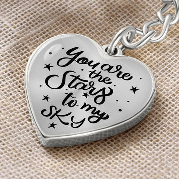 You are the Stars Keychain