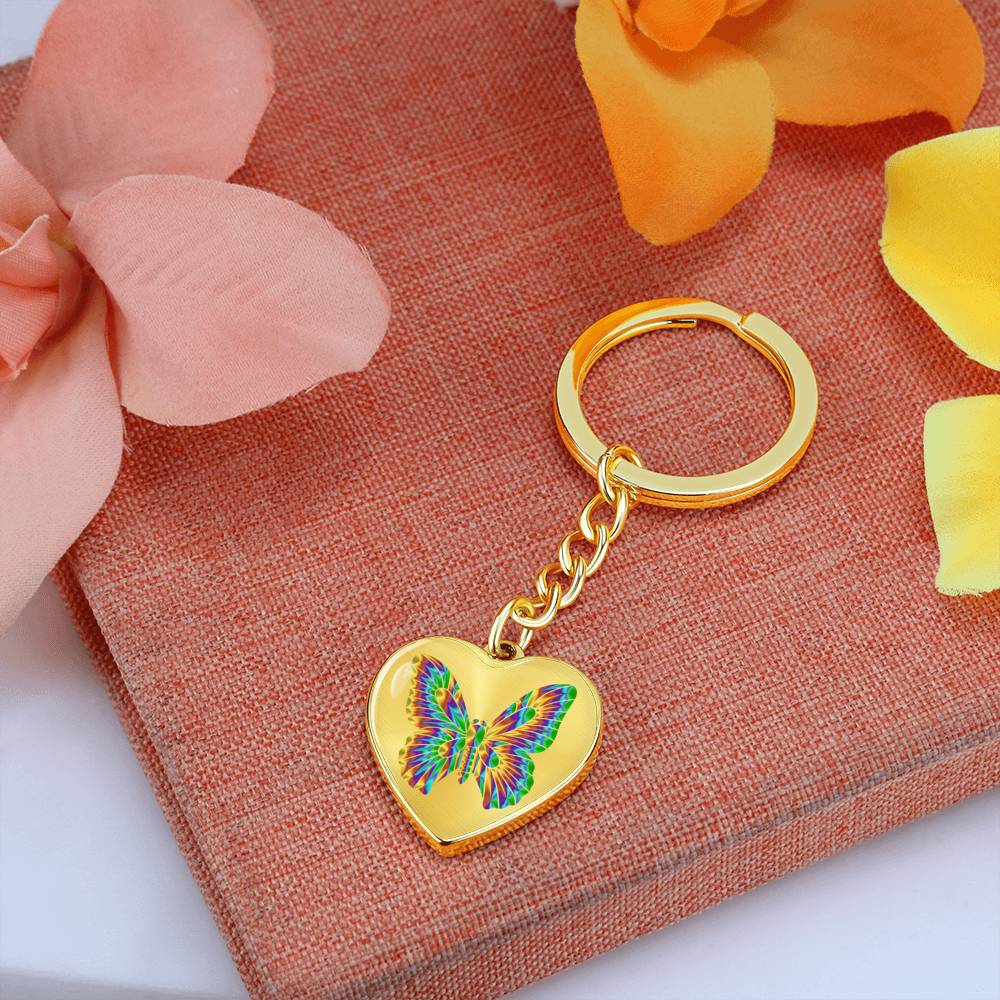 Butterfly Keychain