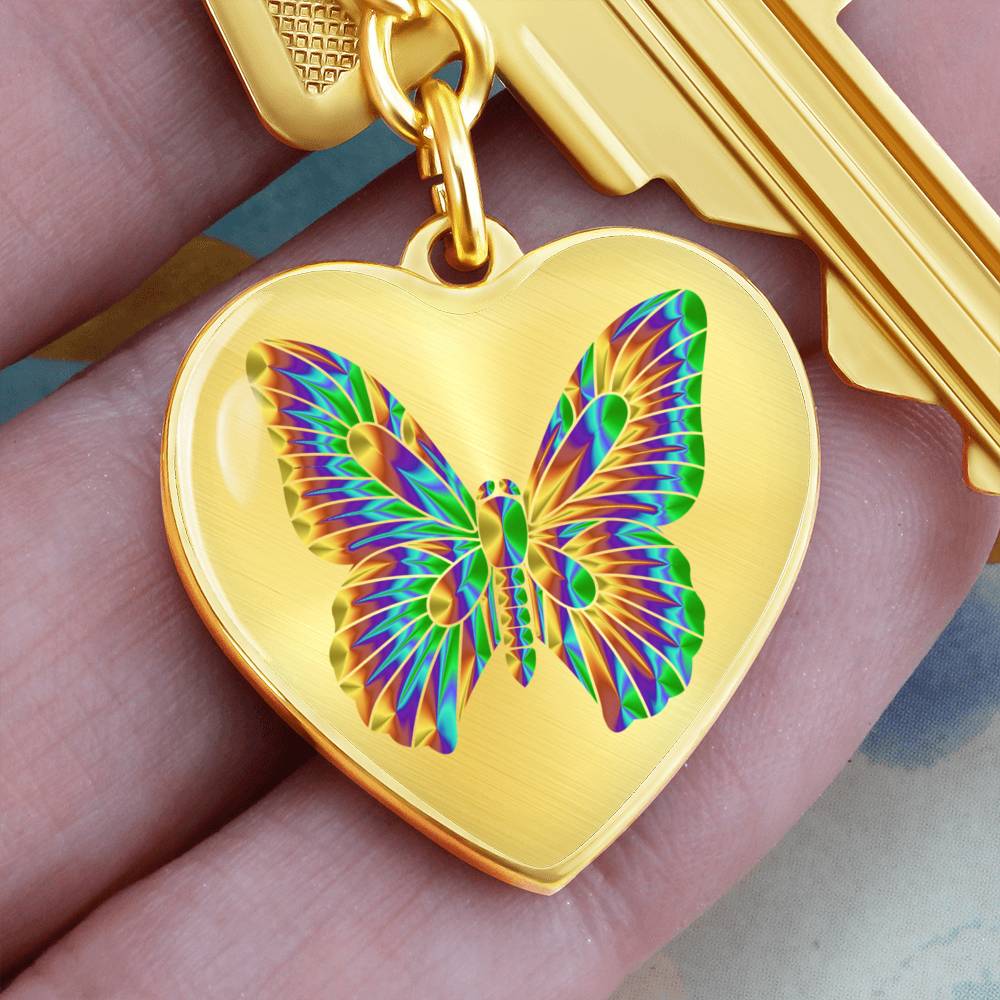 Butterfly Keychain