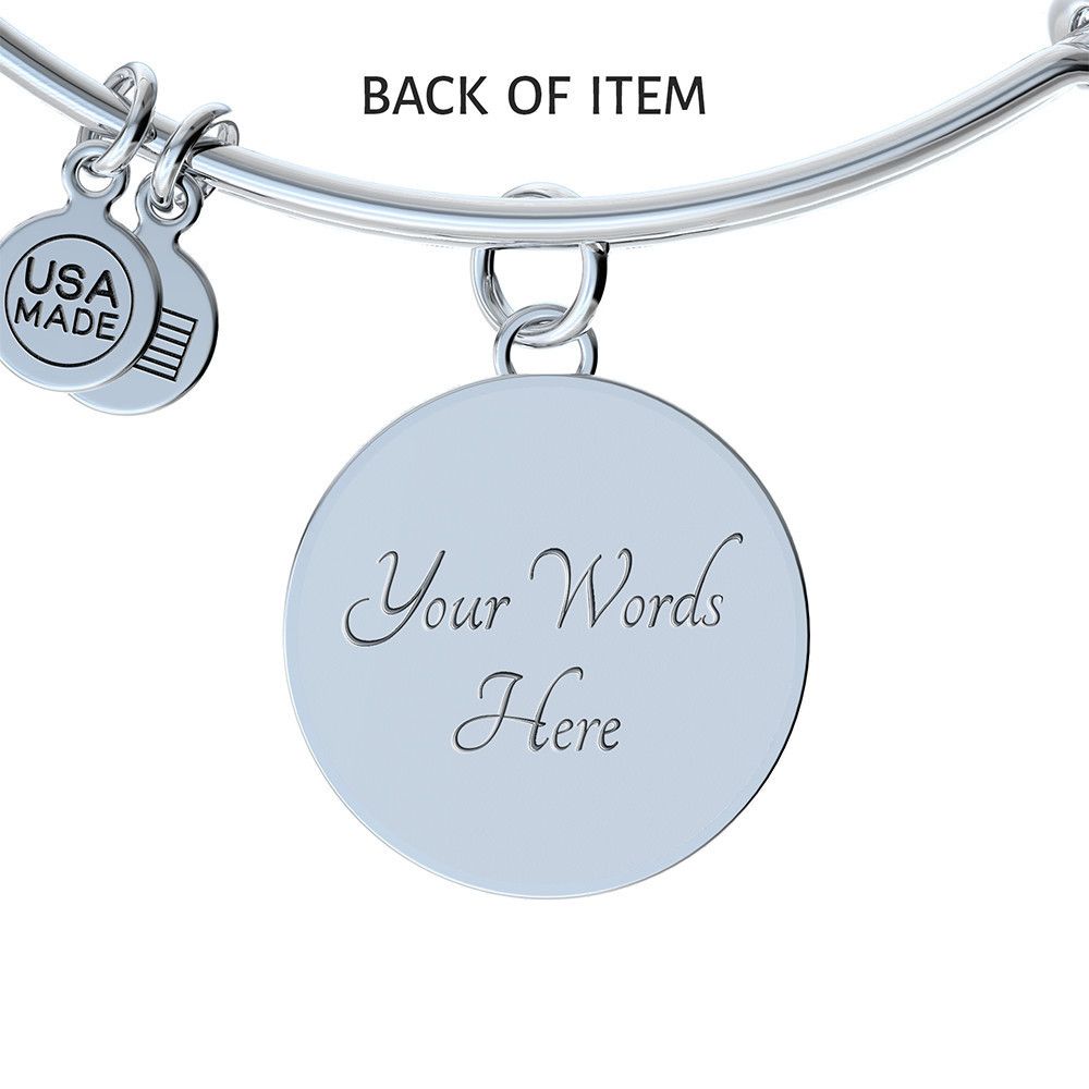 Faith Bangle Bracelet