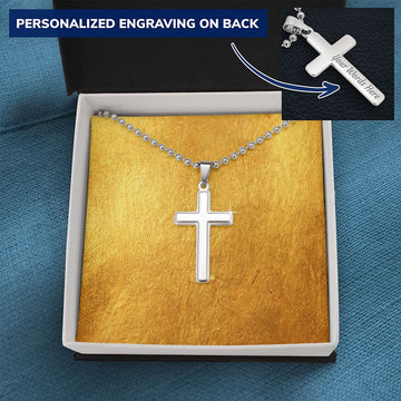 Mens Cross Necklace