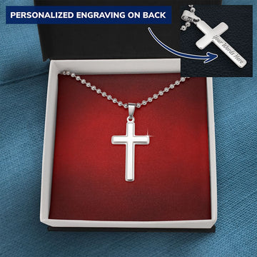 Mens Cross Necklace