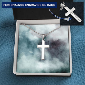Mens Cross Necklace