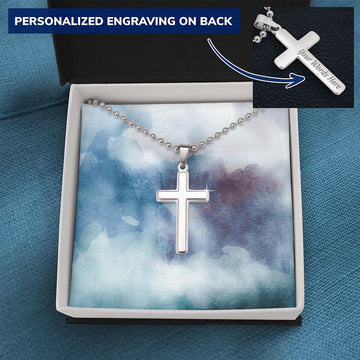Mens Cross Necklace