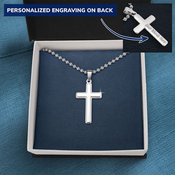 Mens Cross Necklace