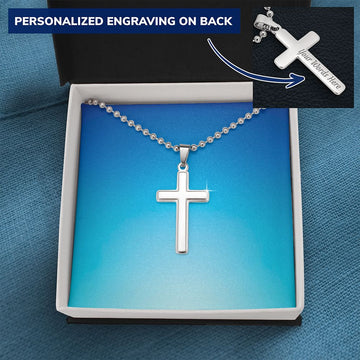 Mens Cross Necklace