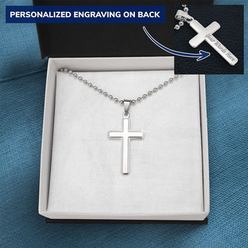 Mens Cross Necklace