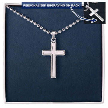 Mens Cross Necklace