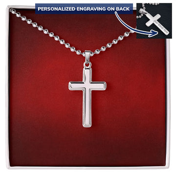 Mens Cross Necklace