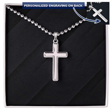 Mens Cross Necklace