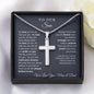 We Believe in You Cross Necklace [BEST SELLER]