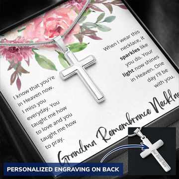 Grandma Remembrance Necklace