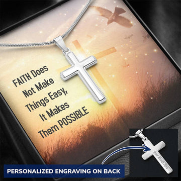 Faith Cross Necklace