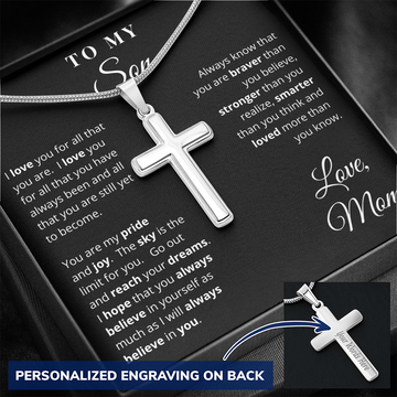 To My Son Love Mom