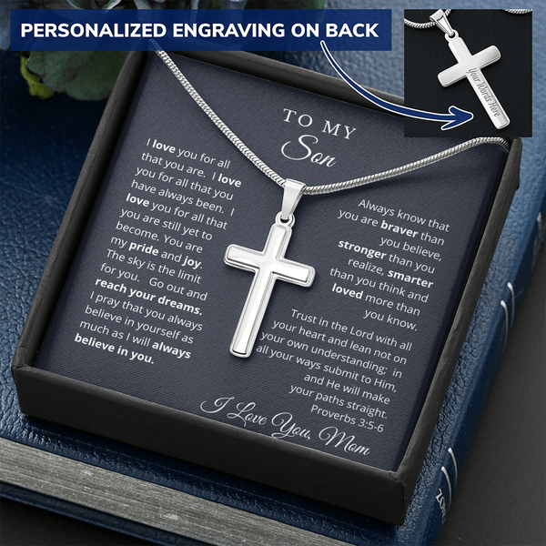 Make your own cross necklace online