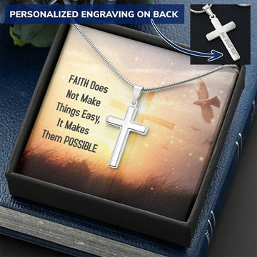 Faith Cross Necklace