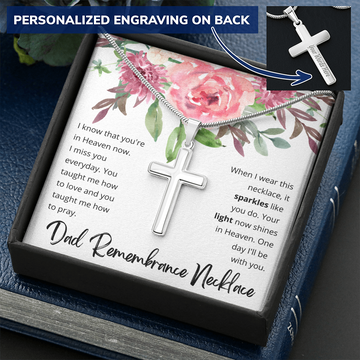 Dad Remembrance Necklace
