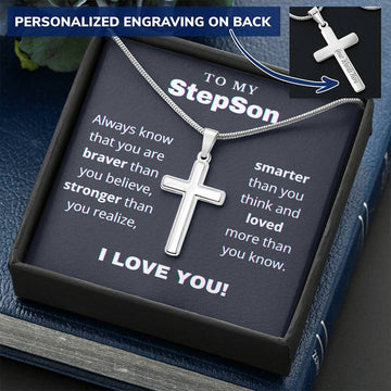 Personalized Gift for Stepson