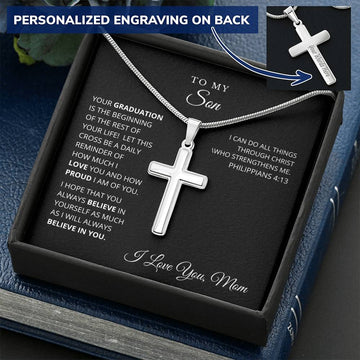 Personalized Graduation Gift for Son from Mom