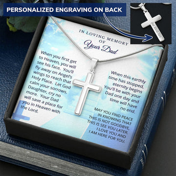 Dad Remembrnce Necklace
