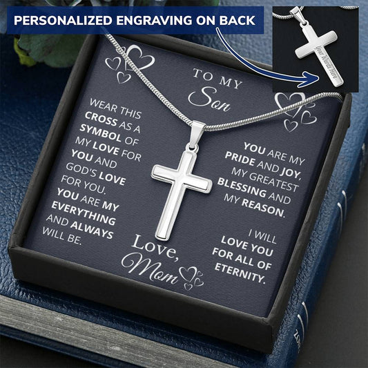 Personalized Christian Gift for Son from Mom