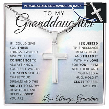 Granddaughter Cross Necklace v2