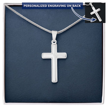 Mens Cross Necklace