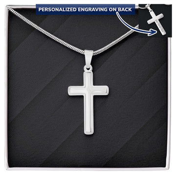 Mens Cross Necklace