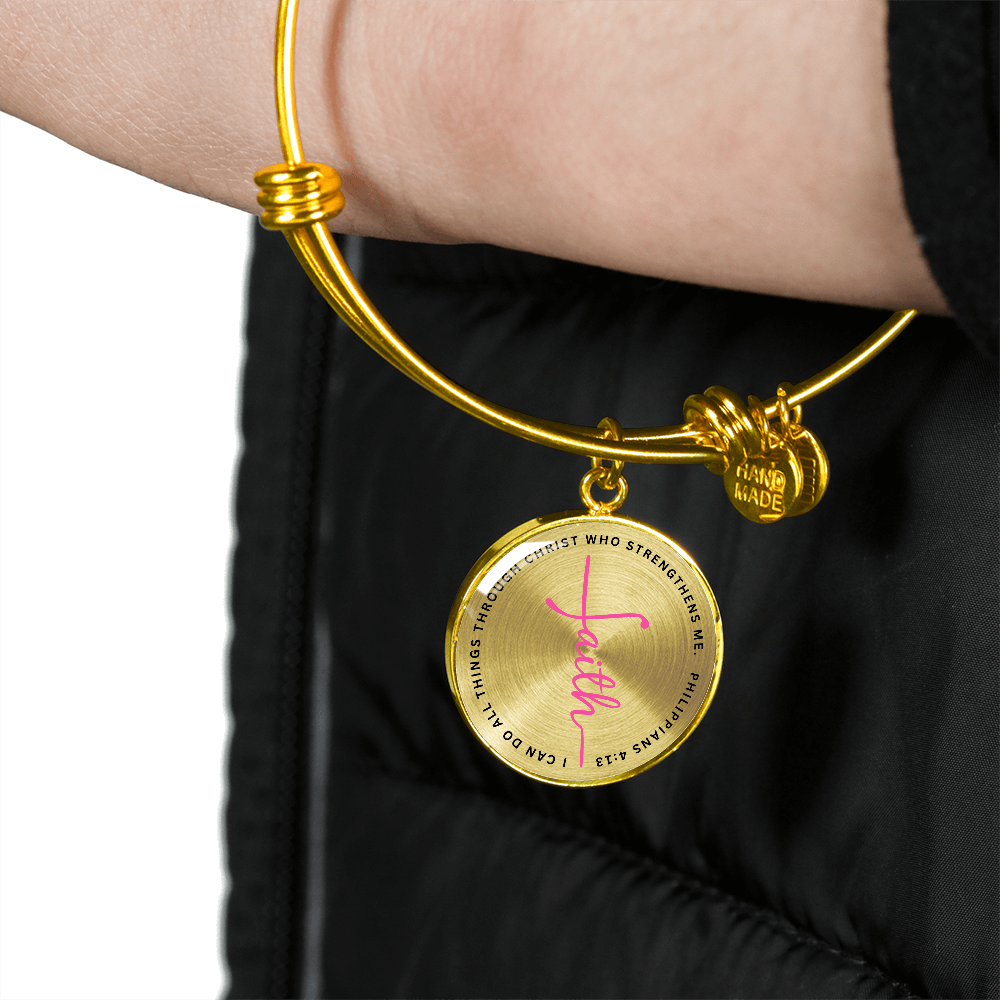 Faith Bangle Bracelet