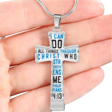 To My Son Cross Necklace