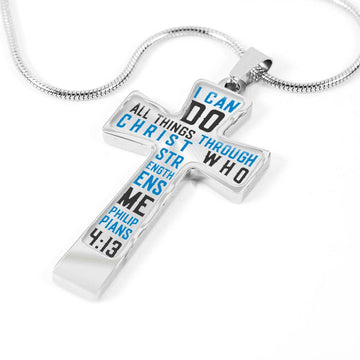 To My Son Cross Necklace