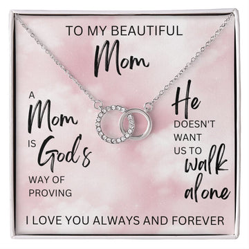 A Mom is God's Way | Perfect Pair Necklace