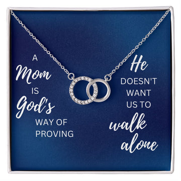 A Mom is God's Way | Perfect Pair Necklace
