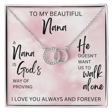 A Nana is God's Way of Proving | Perfect Pair Necklace