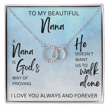 A Nana is God's Way of Proving | Perfect Pair Necklace