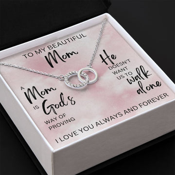 A Mom is God's Way | Perfect Pair Necklace