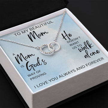 A Mom is God's Way | Perfect Pair Necklace