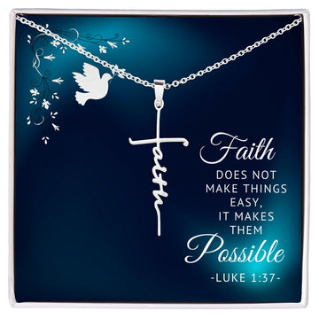 Faith Makes Things Possible Necklace